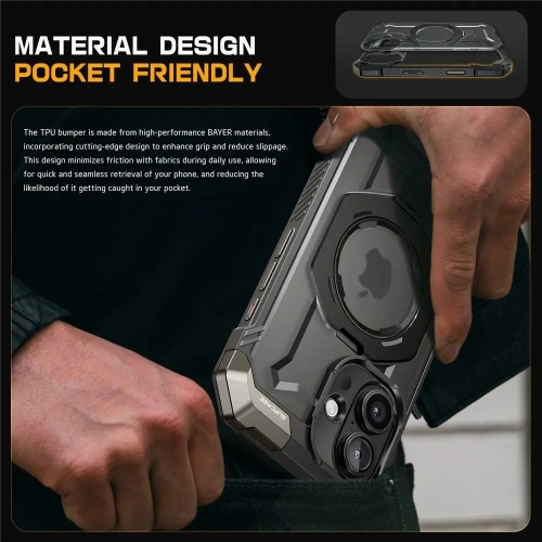 Etui Supcase Unicorn Beetle Grip Mag MagSafe Apple iPhone 16 Black