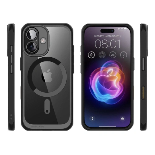 Etui Supcase Unicorn Beetle Mag MagSafe Apple iPhone 16 Black