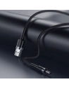 Hurtownia GSM - USB-Kabel zu DC 3,5mm Baseus Cafule, 2A, 1m (schwarz-grau) - BSU1046BLKGRY - {ean13} - Hurt