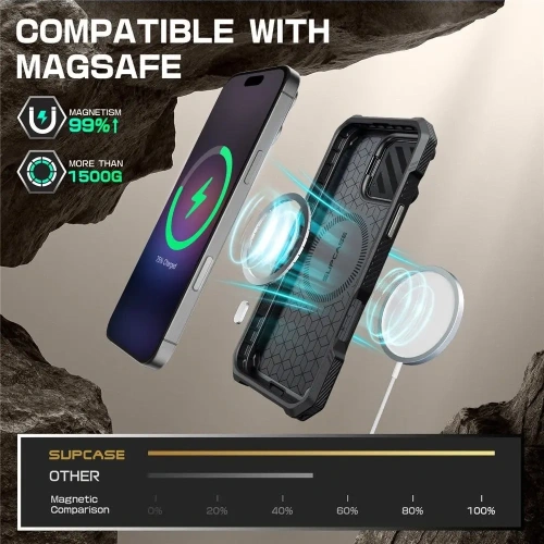 Etui Supcase Unicorn Beetle XT Mag MagSafe Apple iPhone 16 Pro Tigrey