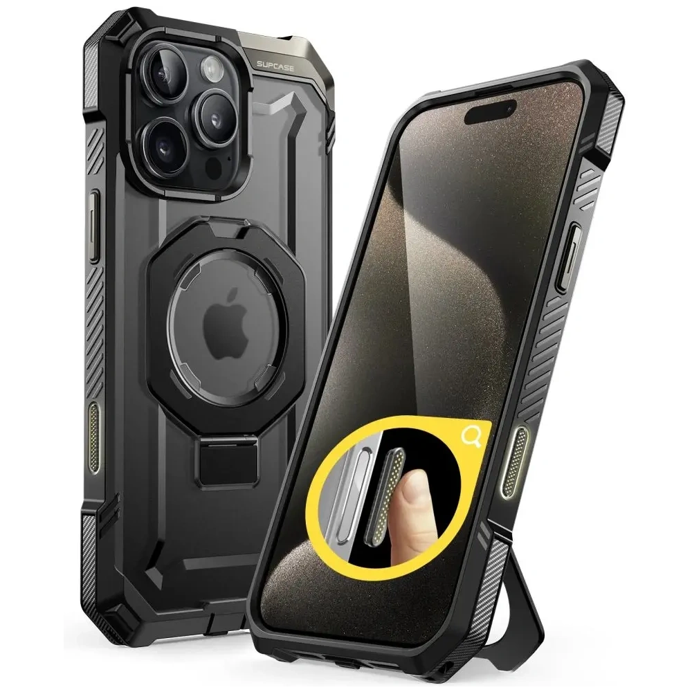 Wholesale Supcase Unicorn Beetle Grip Mag MagSafe Apple iPhone 16 Pro Black - SPC458 - {ean13} - Hurt
