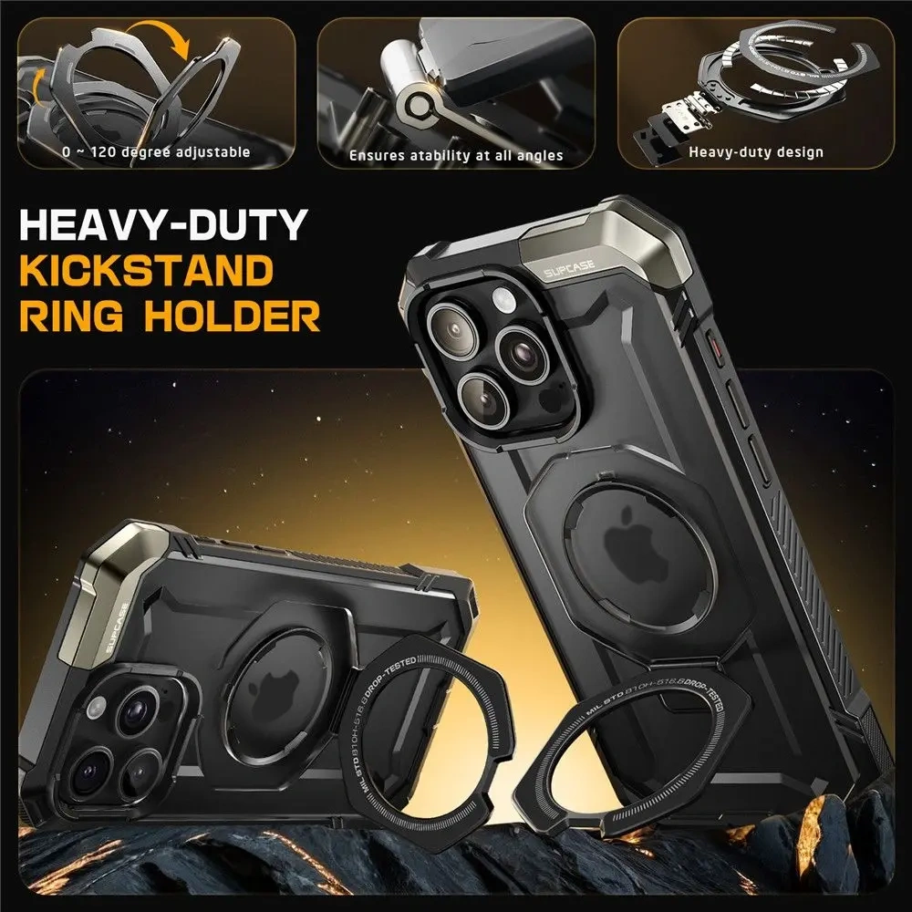 Hurtownia GSM - Supcase Unicorn Beetle Grip Mag MagSafe Apple iPhone 16 Pro Černá - SPC458 - {ean13} - Hurt