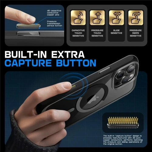 Etui Supcase Unicorn Beetle Mag MagSafe Apple iPhone 16 Pro Black