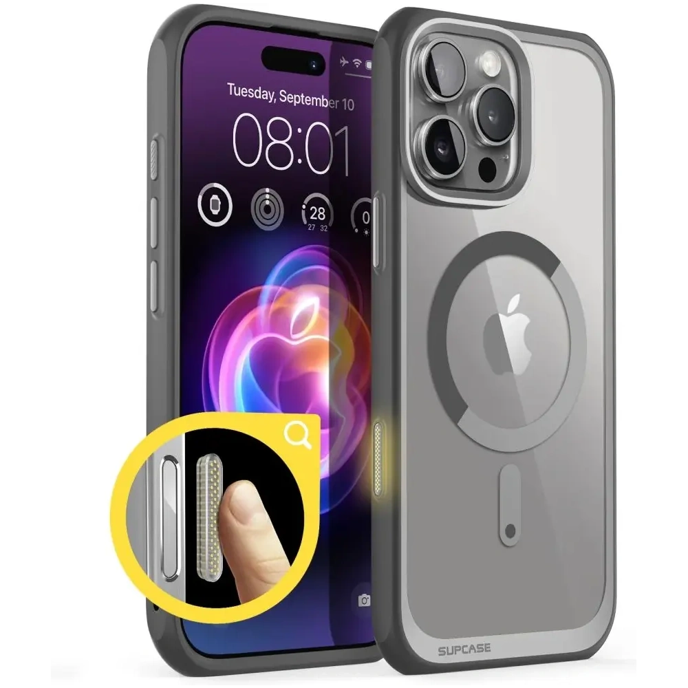 Hurtownia GSM - Supcase Unicorn Beetle Mag MagSafe Apple iPhone 16 Pro Szürke - SPC460 - {ean13} - Hurt