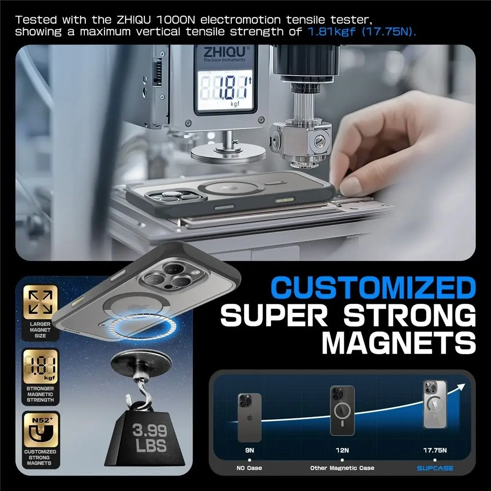 Hurtownia GSM - Supcase Unicorn Beetle Mag MagSafe Apple iPhone 16 Pro Gri - SPC460 - {ean13} - Hurt