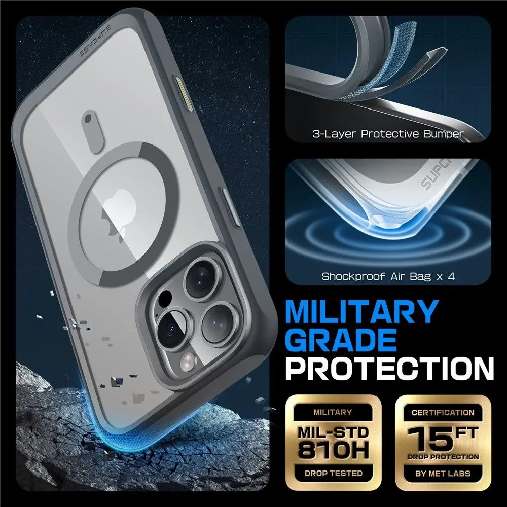 Hurtownia GSM - Supcase Unicorn Beetle Mag MagSafe Apple iPhone 16 Pro Szürke - SPC460 - {ean13} - Hurt