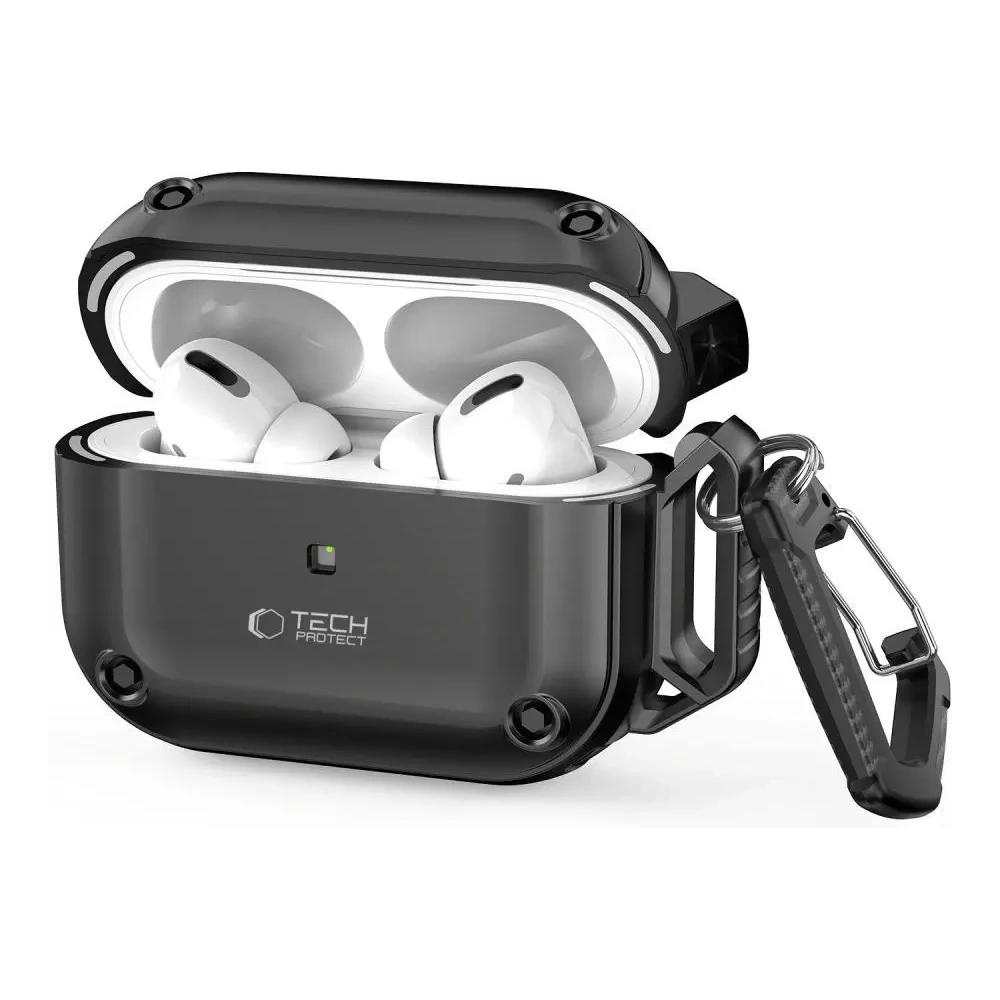 Hurtownia GSM - Tech-Protect Hrubý hák Apple AirPods Pro 1 / 2 Černý - THP3242 - {ean13} - Hurt
