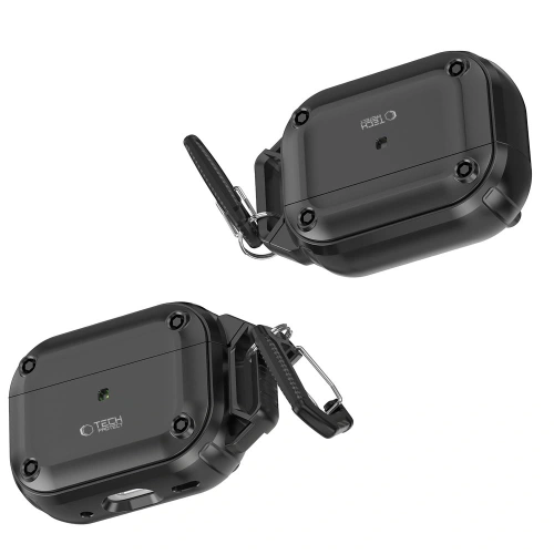 Etui Tech-Protect Rough Hook Apple AirPods Pro 1 / 2 Black