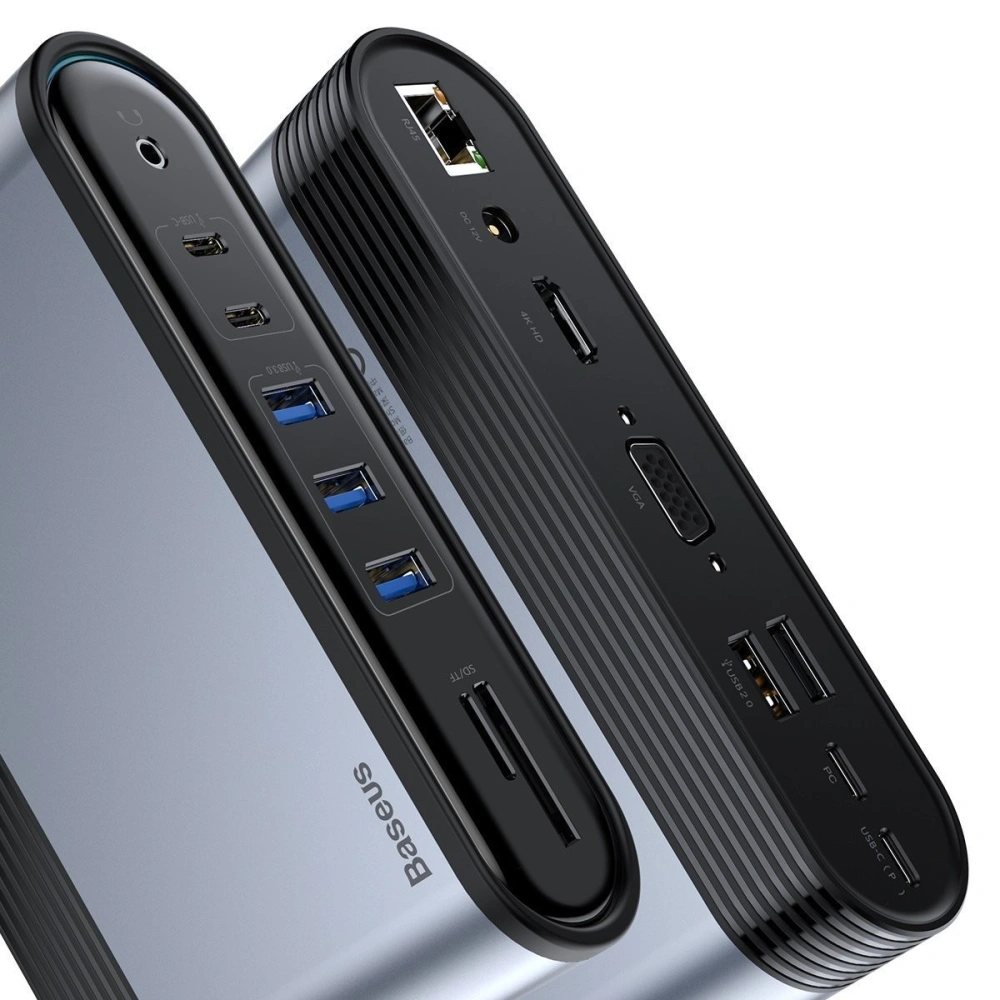 Hurtownia GSM - Stacja dokująca Baseus Working Station, HUB USB-C 16w1 - BSU1047 - {ean13} - Hurt