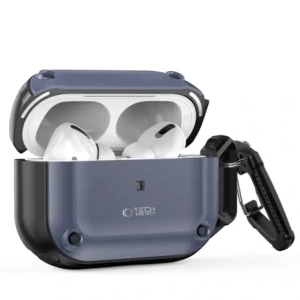 Hurtownia GSM - Tech-Protect Rough Hook Apple AirPods Pro 1 / 2 Ocelově modrá - THP3243 - {ean13} - Hurt