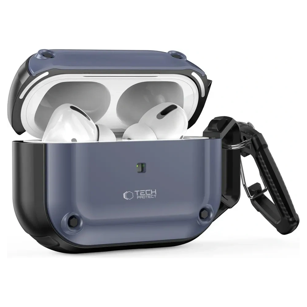 Hurtownia GSM - Tech-Protect Durva Horog Apple AirPods Pro 1 / 2 Acélkék - THP3243 - {ean13} - Hurt