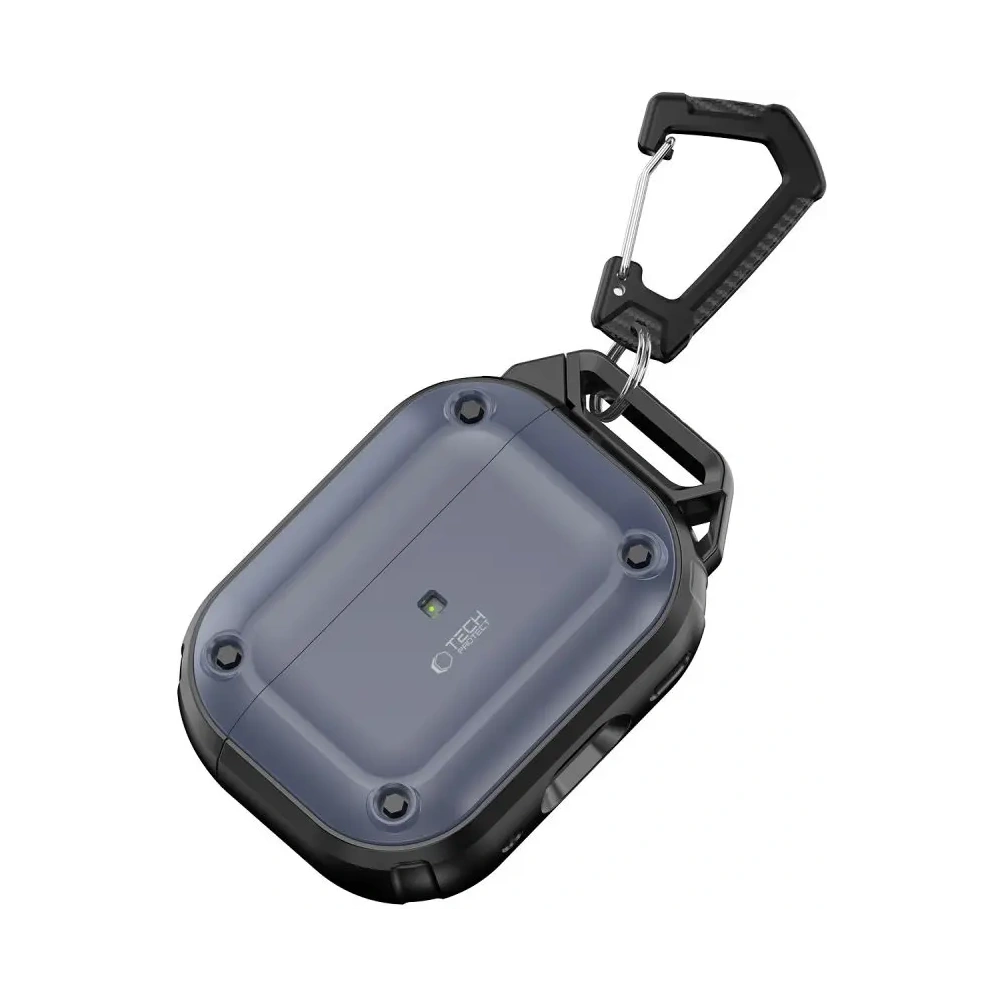 Hurtownia GSM - Tech-Protect Rough Hook Apple AirPods Pro 1 / 2 Ocelově modrá - THP3243 - {ean13} - Hurt