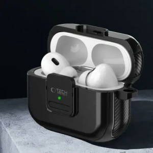 Hurtownia GSM - Tech-Protect Defender Hook MagSafe Apple AirPods Pro 1 / 2 Černá - THP3244 - {ean13} - Hurt