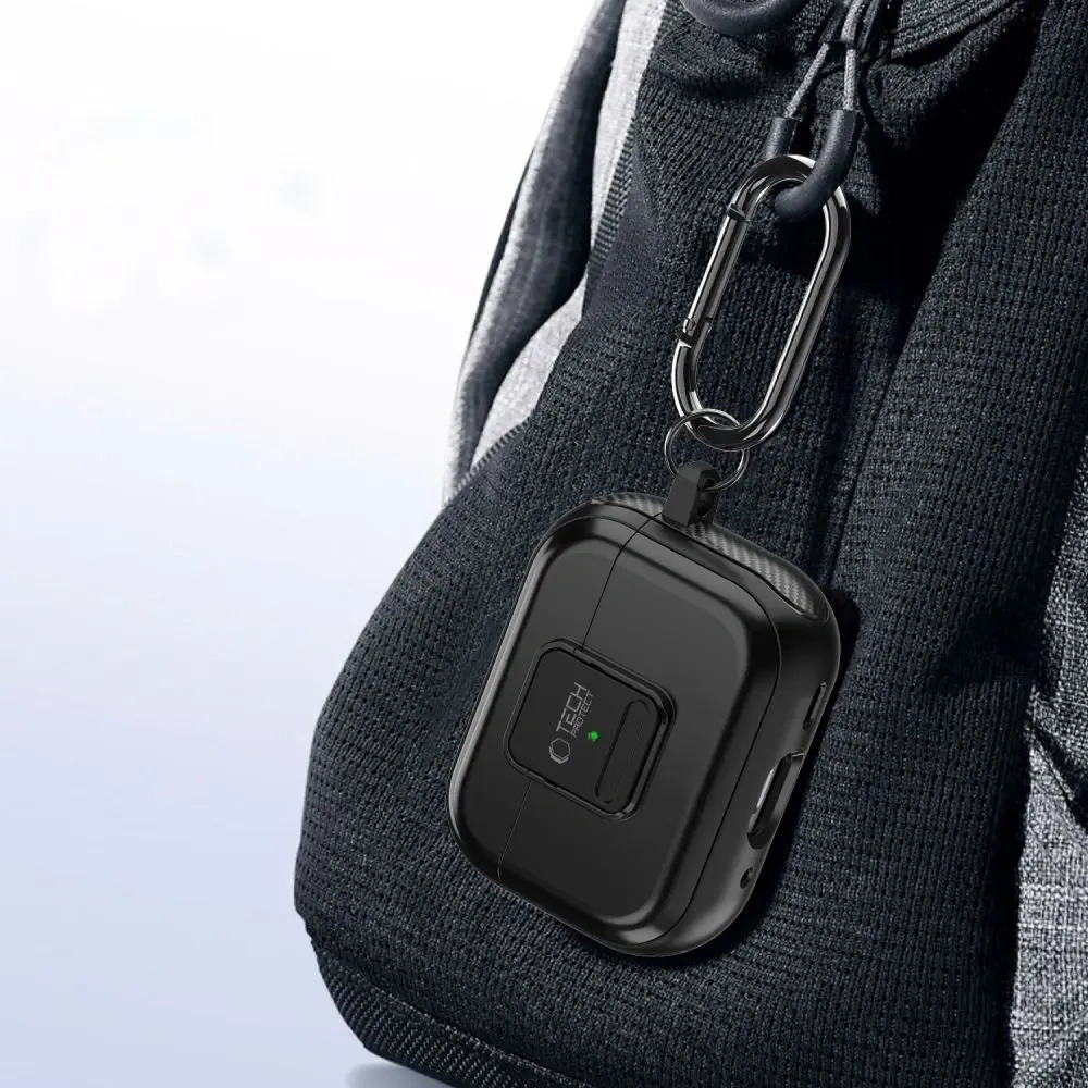 Hurtownia GSM - Tech-Protect Defender Hook MagSafe Apple AirPods Pro 1 / 2 Schwarz - THP3244 - {ean13} - Hurt