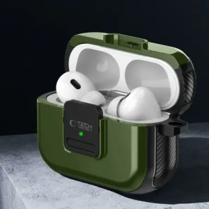 Hurtownia GSM - Tech-Protect Defender Hook MagSafe Apple AirPods Pro 1 / 2 Olivově zelená - THP3245 - {ean13} - Hurt