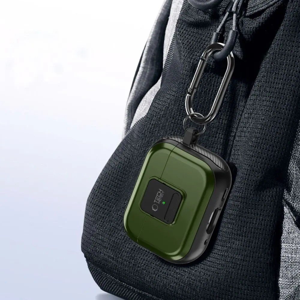 Hurtownia GSM - Tech-Protect Defender Hook MagSafe Apple AirPods Pro 1 / 2 Verde Oliv - THP3245 - {ean13} - Hurt