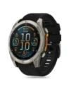 Tech-Protect Silicone Line Garmin Fenix 5x / 5x Plus / 6x / 6x Pro / 7x / 8 51mm Black