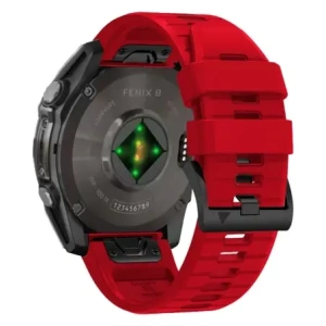 Pasek Tech-Protect Silicone Line Garmin Fenix 5x / 5x Plus / 6x / 6x Pro / 7x / 8 51mm Red
