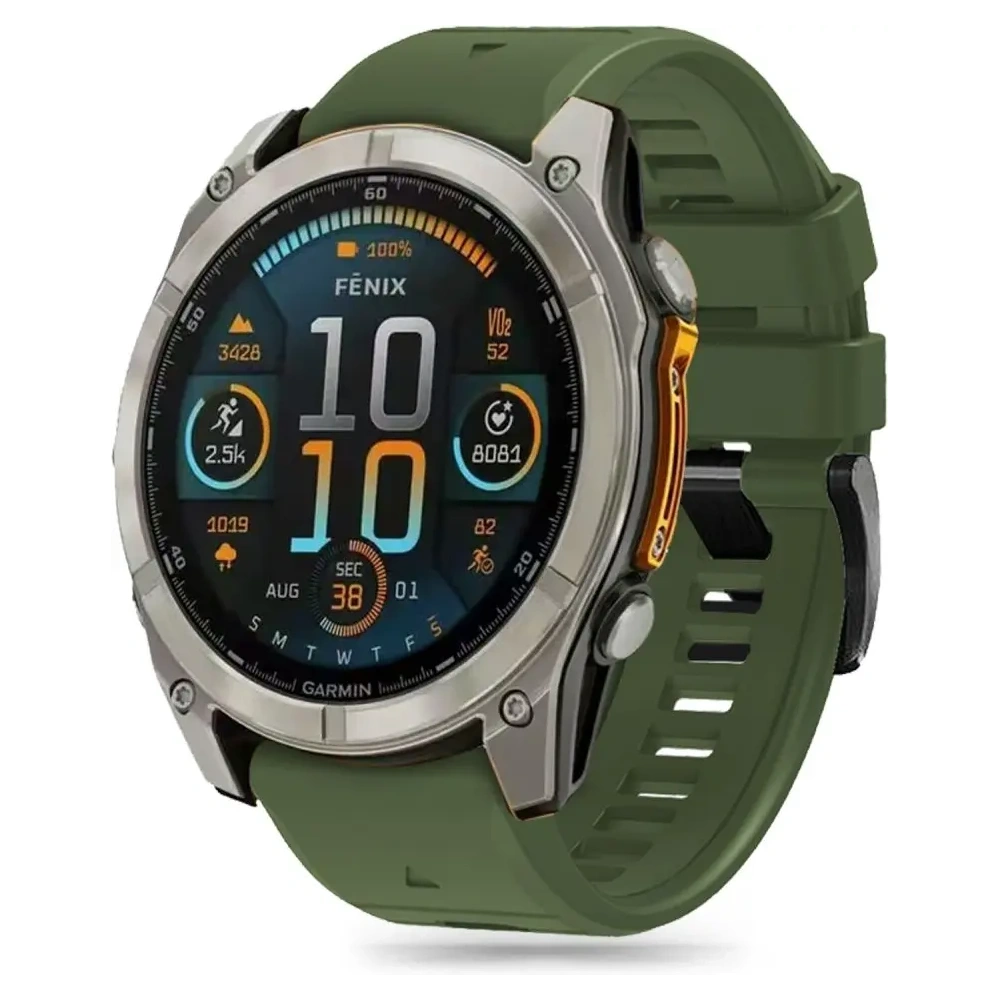 Hurtownia GSM - Tech-Protect Silikonlinie Garmin Fenix 5x / 5x Plus / 6x / 6x Pro / 7x / 8 51mm Militärgrün - THP3251 - {ean13} - Hurt