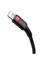 Hurtownia GSM - Kabel USB-C do Lightning PD Baseus Cafule, 18W, 1m (czarno-czerwony) - BSU1048BLKRED - {ean13} - Hurt