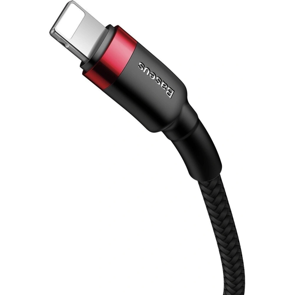 Wholesale Baseus Cafule Cable Type-C to iP PD 18W 1m Red+Black - BSU1048BLKRED - {ean13} - Hurt