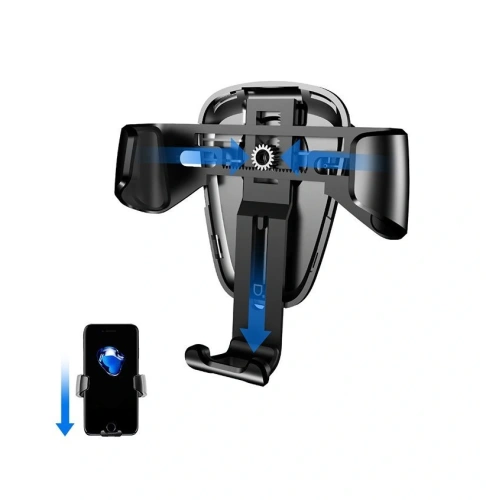 Uchwyt samochodowy na kratkę Baseus Gravity Car Mount SUYL-01 czarny