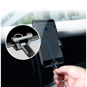 Uchwyt samochodowy na kratkę Baseus Gravity Car Mount SUYL-01 czarny