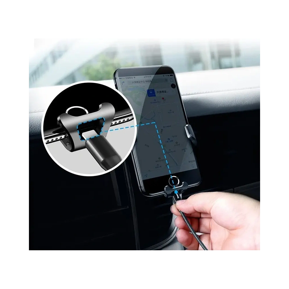 Hurtownia GSM - Baseus Suport auto Gravity SUYL-01 negru - BSU8873 - {ean13} - Hurt