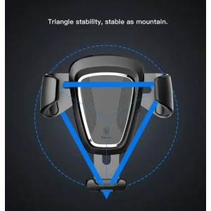 Uchwyt samochodowy na kratkę Baseus Gravity Car Mount SUYL-01 czarny