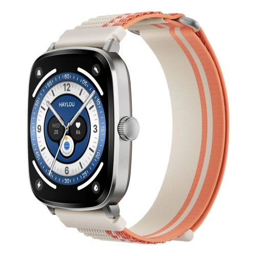 Smartwatch Haylou RS5 2.1" AMOLED IP68 (srebrny)