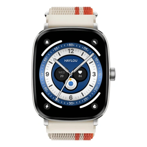 Smartwatch Haylou RS5 2.1" AMOLED IP68 (srebrny)