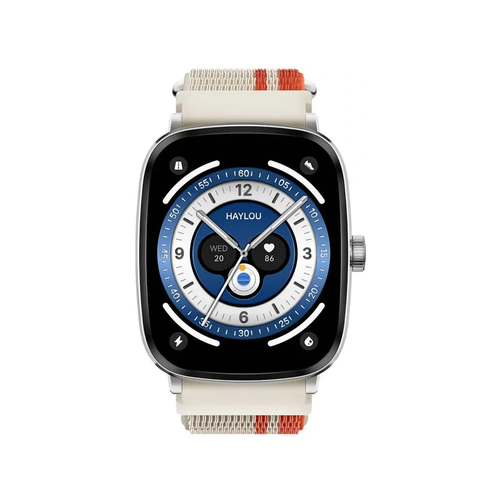 Hurtownia GSM - Haylou smartwatch RS5 2.1" AMOLED IP68 (argintiu) - HAY65 - {ean13} - Hurt