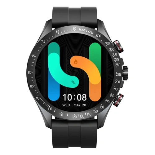 Smartwatch Haylou Solar Pro 1.43" AMOLED 2ATM (czarny)