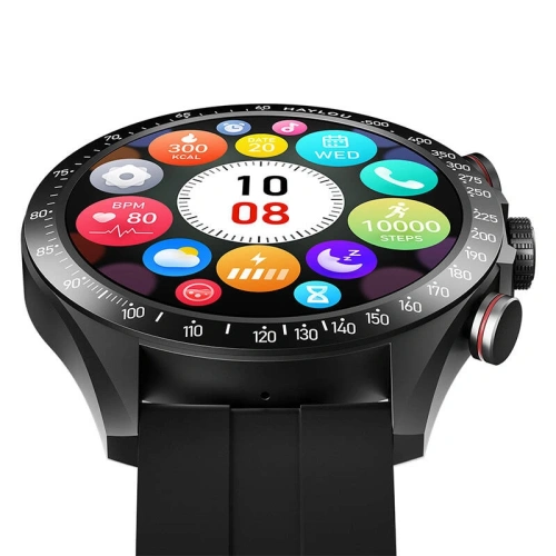 Smartwatch Haylou Solar Pro 1.43" AMOLED 2ATM (czarny)