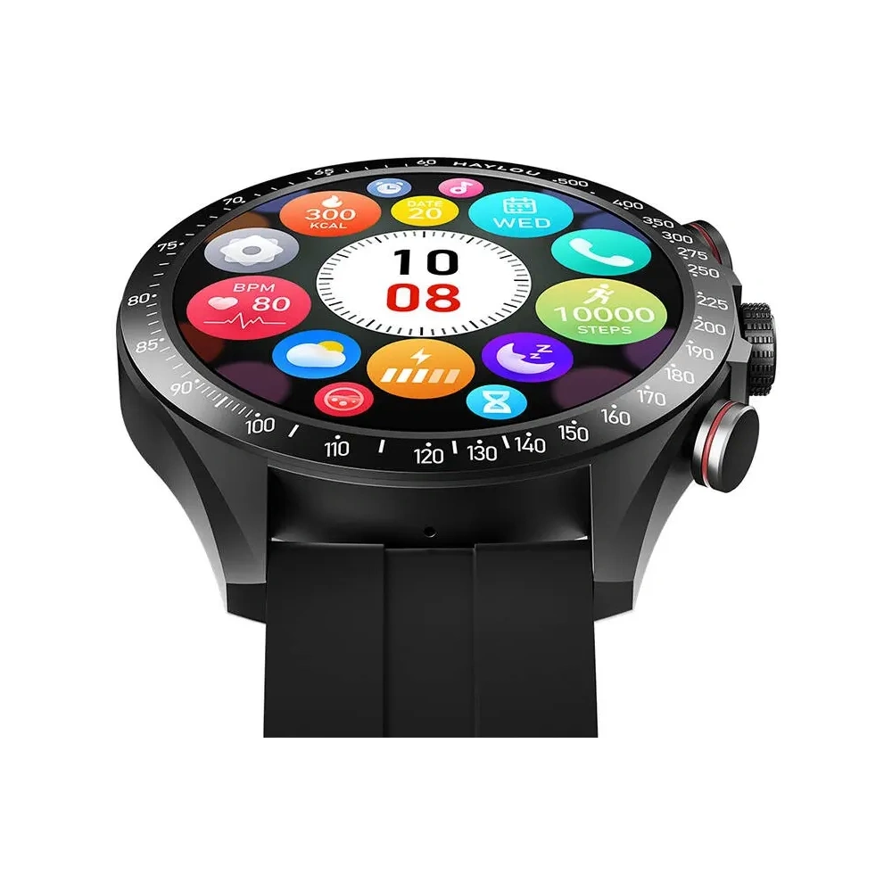Hurtownia GSM - Haylou Solar Pro Smartwatch 1,43" AMOLED 2ATM (schwarz) - HAY69 - {ean13} - Hurt