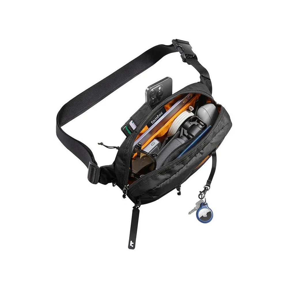Hurtownia GSM - Tomtoc Aviator-T33 3,5L ledvinový obal (černý) - TMT177 - {ean13} - Hurt