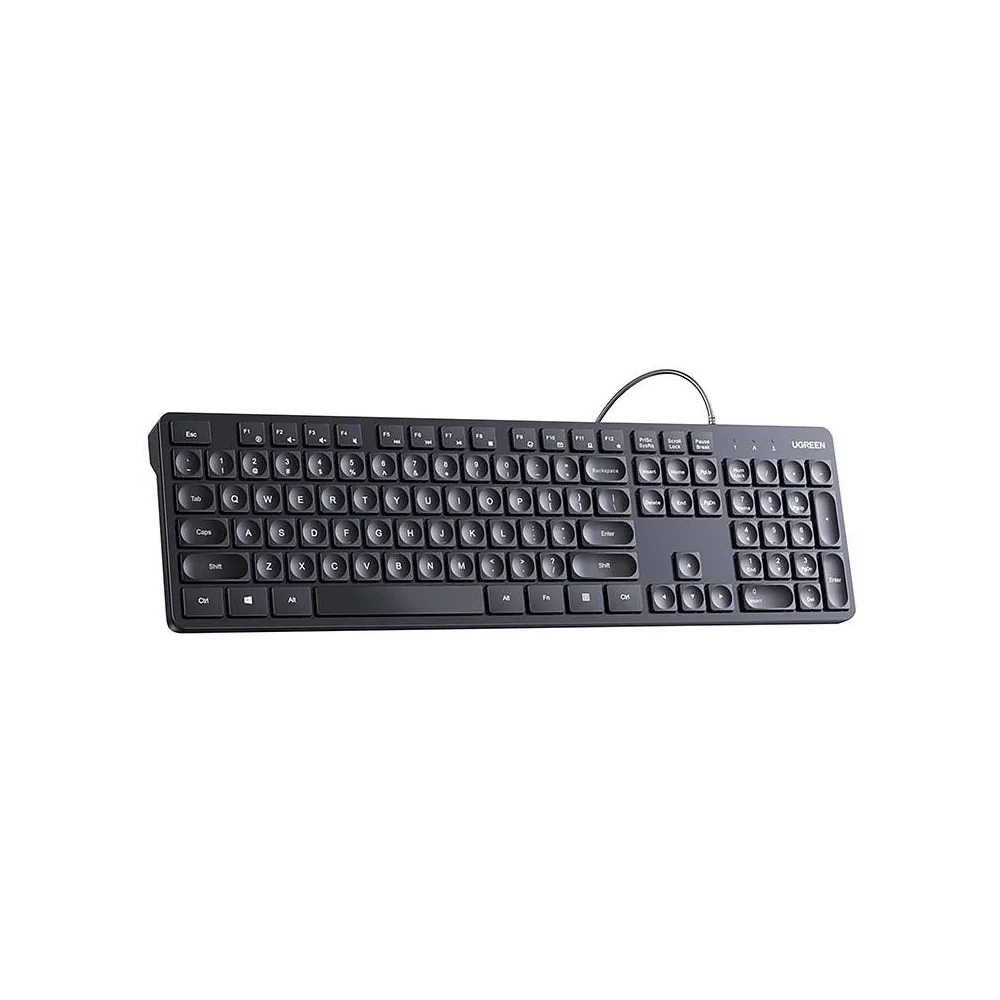 Hurtownia GSM - UGREEN KU004 kabelgebundenes Membran-Tastatur (schwarz) - UGR5553 - {ean13} - Hurt