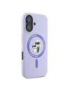 Wholesale Karl Lagerfeld KLHMP16SSCMKCRHU Apple iPhone 16 hardcase Silicone Karl&Choupette Ring MagSafe purple - KLD21723 - {ean13} - Hurt