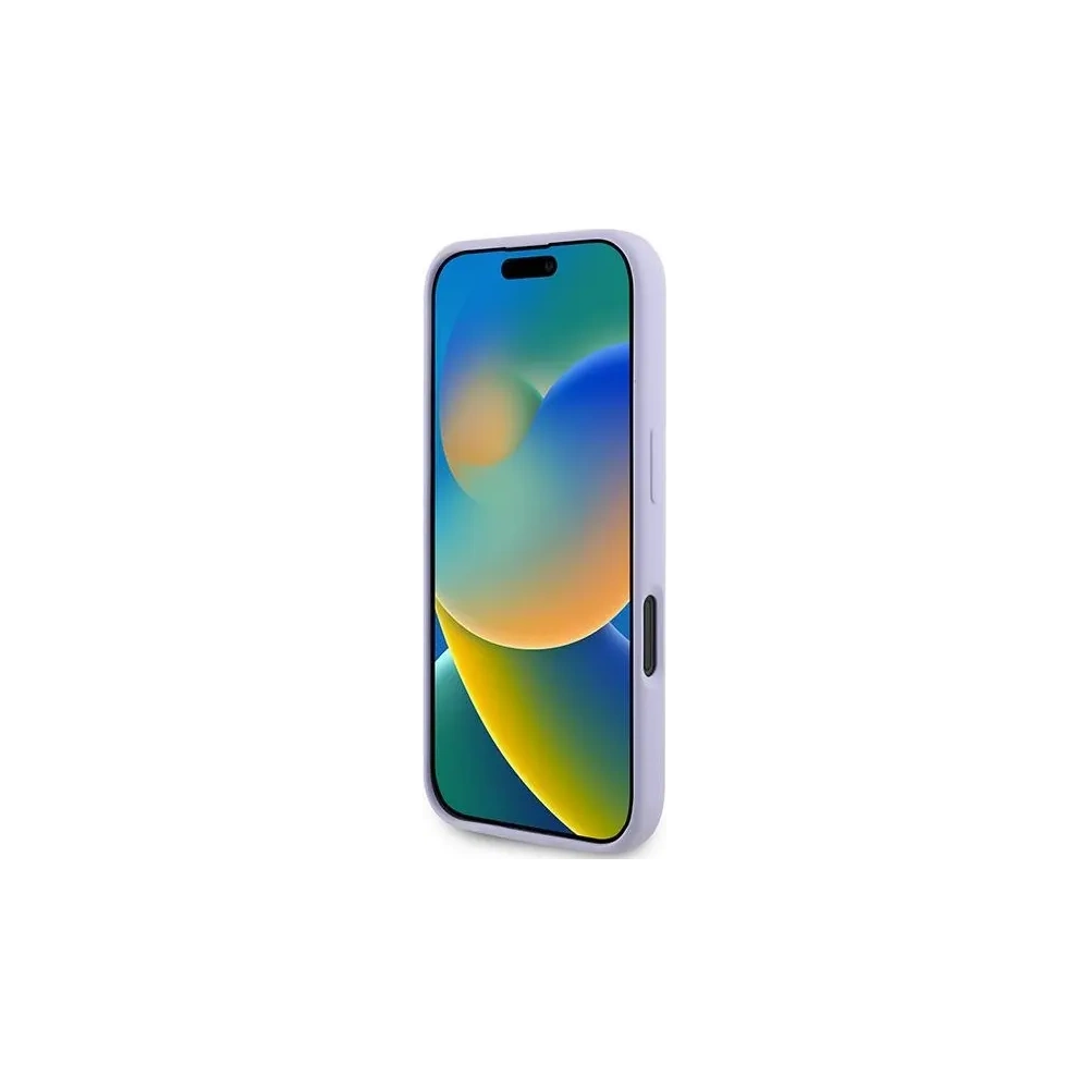 Hurtownia GSM - Karl Lagerfeld KLHMP16SSCMKCRHU Apple iPhone 16 tvrdý obal silikonový Karl&Choupette prsten MagSafe fialový - KLD21723 - {ean13} - Hurt