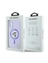 Wholesale Karl Lagerfeld KLHMP16SSCMKCRHU Apple iPhone 16 hardcase Silicone Karl&Choupette Ring MagSafe purple - KLD21723 - {ean13} - Hurt