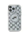 Karl Lagerfeld KLHMP16XHMCKMHT Apple iPhone 16 Pro Max IML Monogram Karl&Choupette Head MagSafe transparent