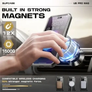 Wholesale Supcase Unicorn Beetle Pro Mag MagSafe Apple iPhone 16 Pro Max Black - SPC461 - {ean13} - Hurt