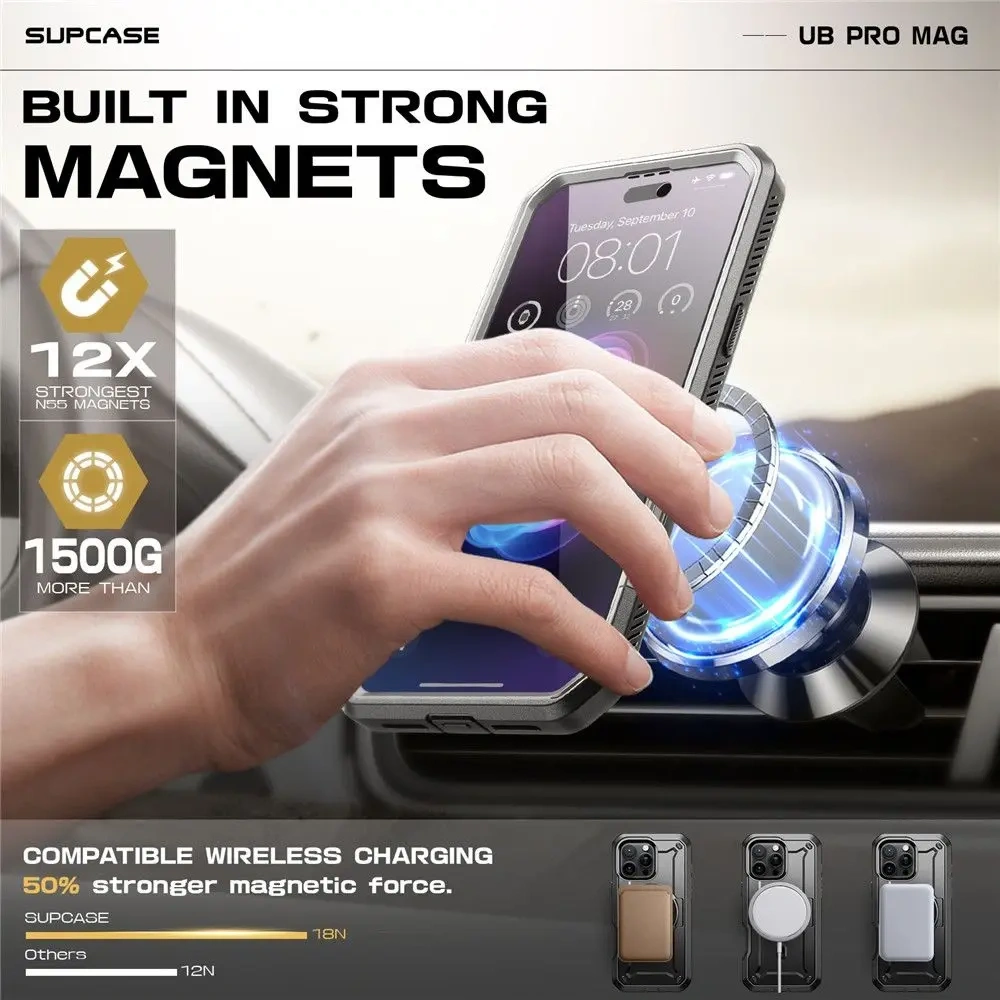 Hurtownia GSM - Supcase Unicorn Beetle Pro Mag MagSafe Apple iPhone 16 Pro Max Černá - SPC461 - {ean13} - Hurt