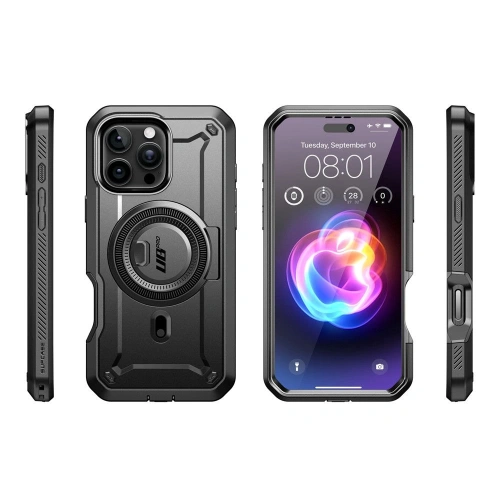 Etui Supcase Unicorn Beetle Pro Mag MagSafe Apple iPhone 16 Pro Max Black