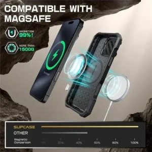 Supcase Unicorn Beetle XT Mag MagSafe Apple iPhone 16 Pro Max Černá