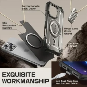 Hurtownia GSM - Etui Supcase Unicorn Beetle XT Mag MagSafe Apple iPhone 16 Pro Max Tigrey - SPC464 - {ean13} - Hurt