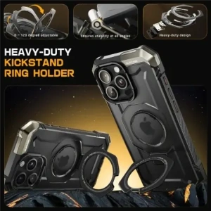 Hurtownia GSM - Supcase Unicorn Beetle Grip Mag MagSafe Apple iPhone 16 Pro Max Schwarz - SPC465 - {ean13} - Hurt