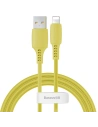 Kabel Lightning USB Baseus Colourful 1.2m 2.4A (żółty)