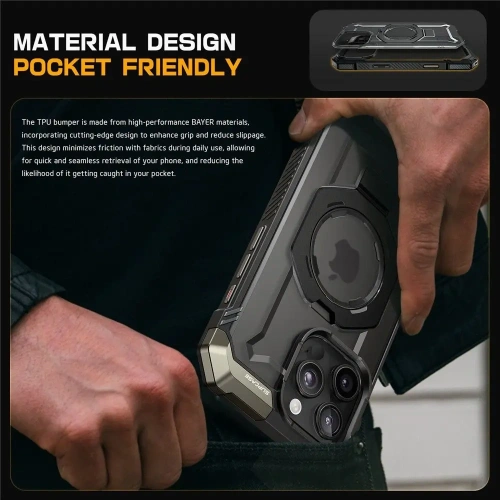 Etui Supcase Unicorn Beetle Grip Mag MagSafe Apple iPhone 16 Pro Max Black