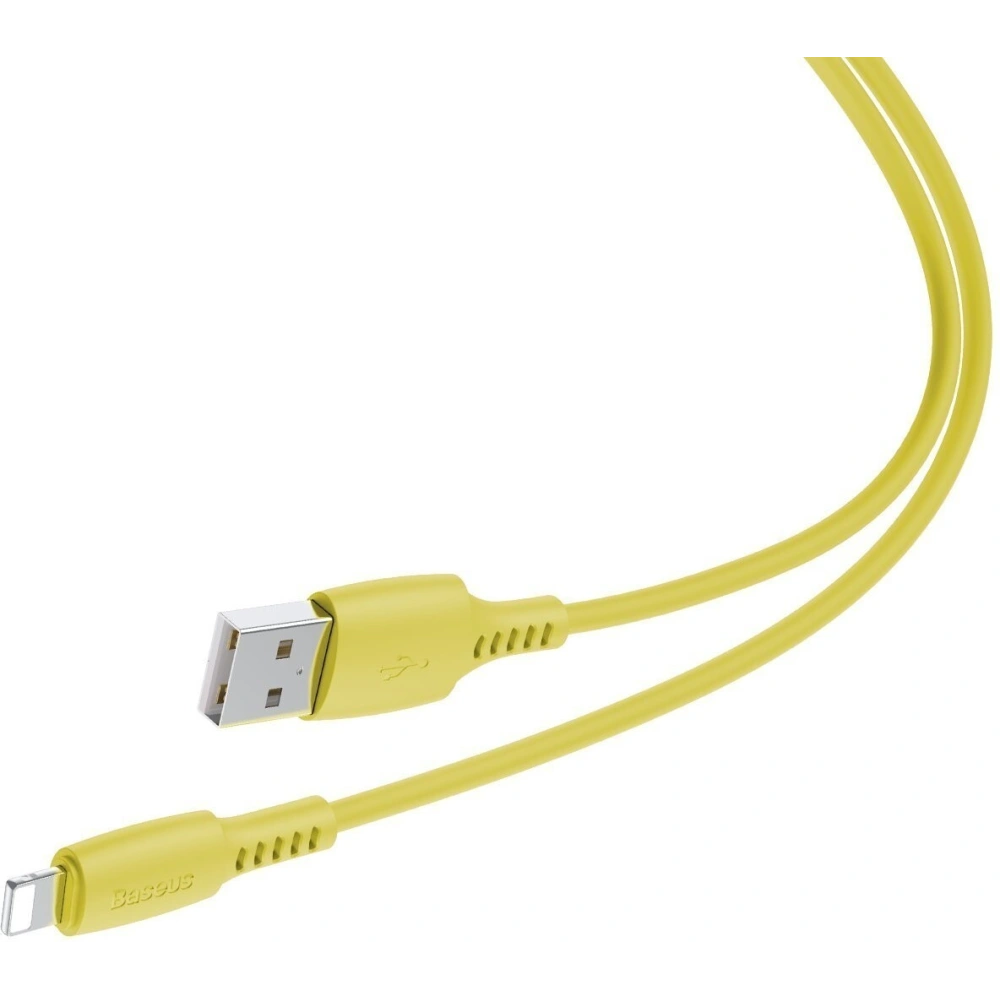 Hurtownia GSM - Kabel Lightning USB Baseus Colourful 1.2m 2.4A (żółty) - BSU1050YEL - {ean13} - Hurt